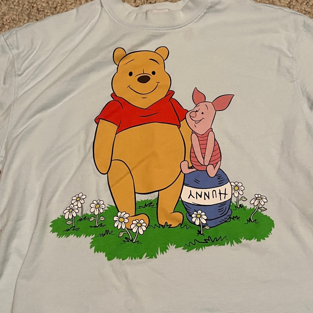 Disney Winnie the Pooh and Piglet Cropped Tee - Picture 4 of 4